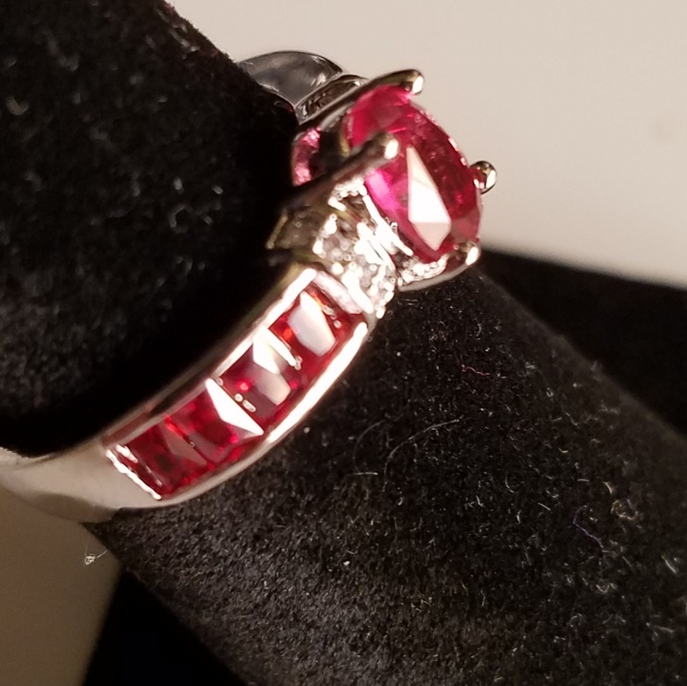 Pink tourmaline gorgeous ring - Picture 3 of 8